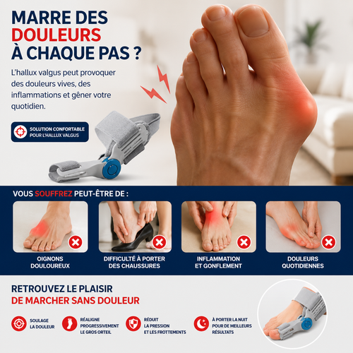 BUNIONRELIEF™ – Correcteur Hallux Valgus