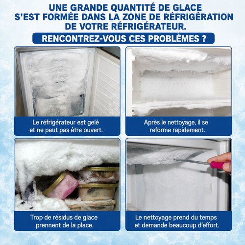 DégivraPro™ - Pack de 2 Spray Dégivrant éfficace pour les gyvres du Réfrigérateur