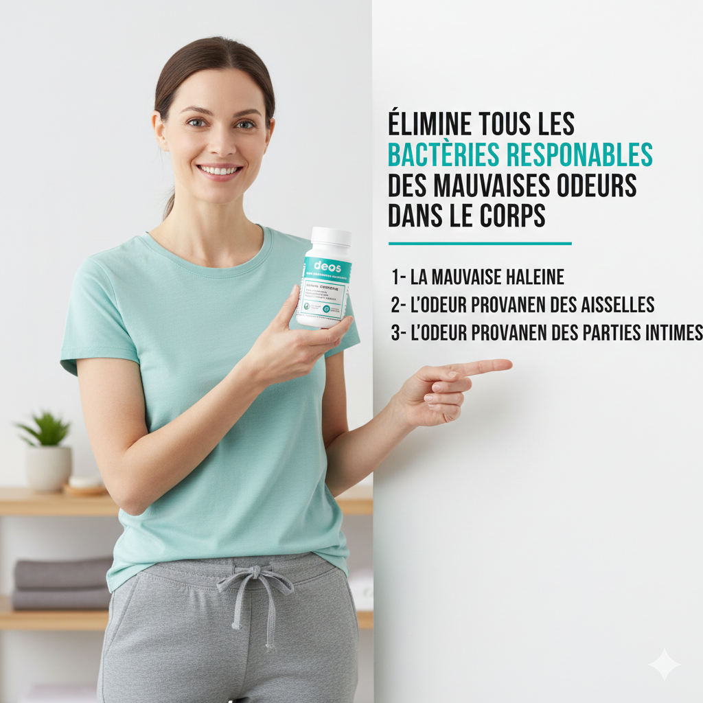 DEOS™ — La Solution Intérieure Contre les Odeurs Persistantes
