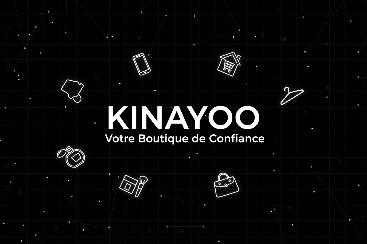 Bannière KINAYOO - Votre Boutique de Confiance
